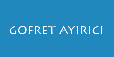 Gofret Ayırıcı ve Ara Açma